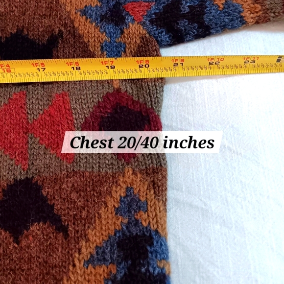 Peruvian Perfection Sweater Size Medium - Picture 7 of 8